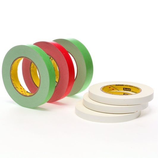 5 Roll High Temp Masking Tape Kit Powder Coating Paint Green Polyester  Silicone