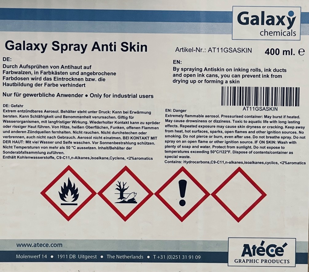 Galaxy Anti-Skin Aerosol Spray