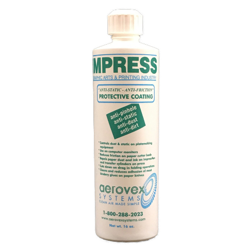 Impress Glass Treatment - Antistatic Protective Coating Impress Glass Treatment - Antistatic Protective Coating