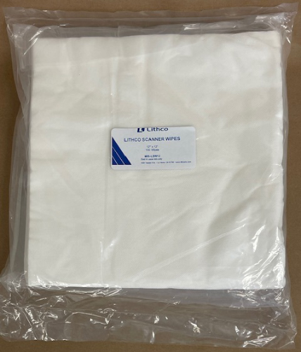 Lithco Scanner Wipes 12" x 12"