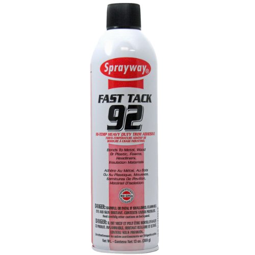 Sprayway #92 Fast Tack Hi-Temp Heavy Duty Trim Adhesive