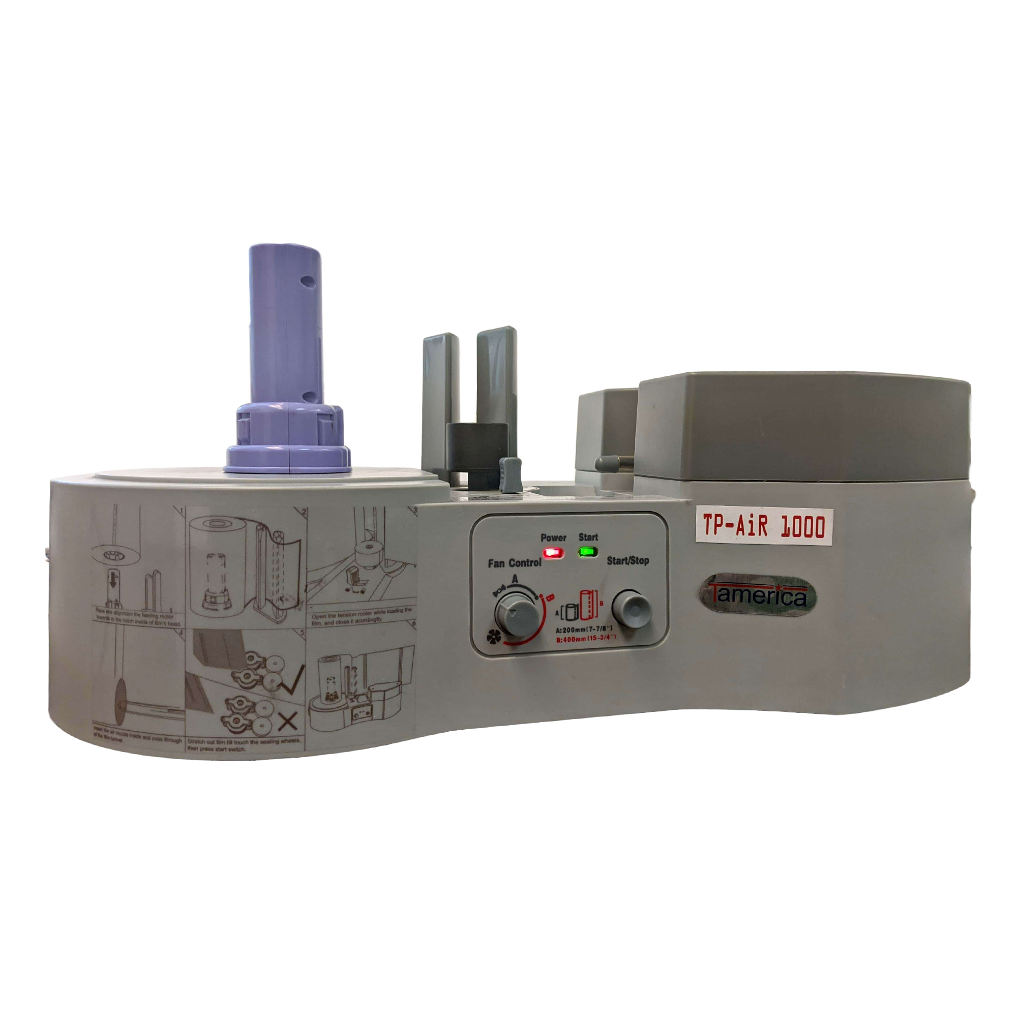 TP-AiR 1000 Air Pillow/Bubble Wrap Packaging Machine TP-AiR 1000 Air Pillow/Bubble Wrap Packaging Machine